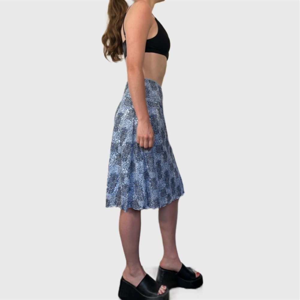 Vintage Midi Skirt - Lightweight Women's A-Line - Picture 6 of 10